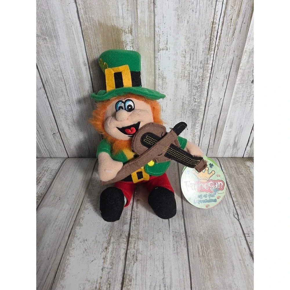 Finnegan King of the Leprechauns Irish Plush Fiddle Allied St Patricks Day 2014